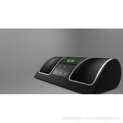 2014 latest dual channel Bluetooth touch screen speakers, supports handsfree calls